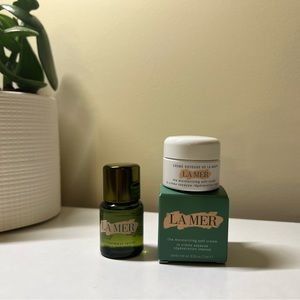 La mer the treatment lotion 15ml &moisturizing soft cream 7ml